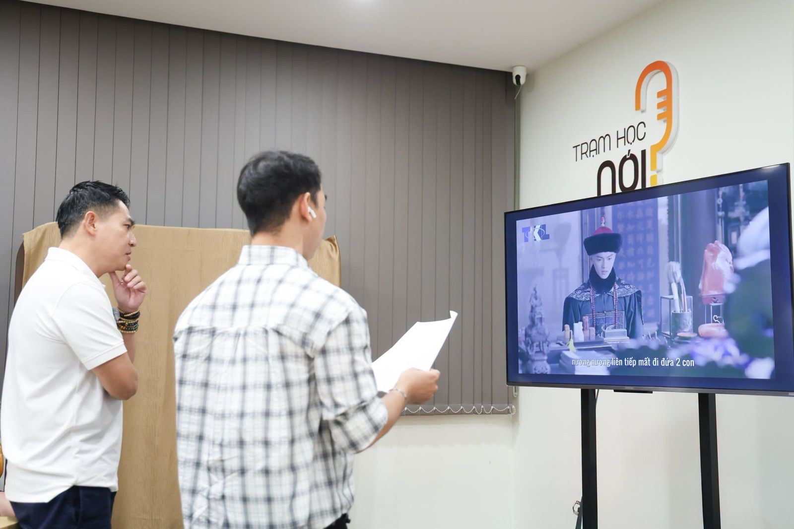 Học viên Nghề NÓI thực hành dẫn chương trình